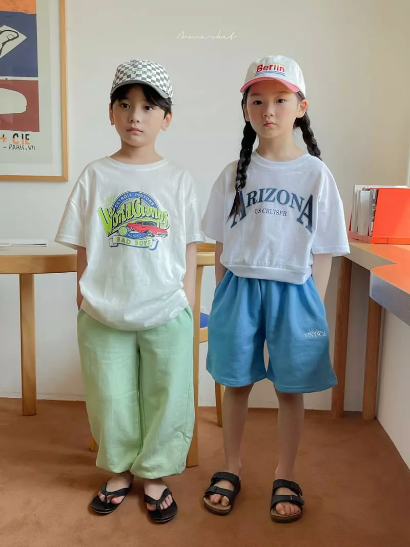 a-Market - Korean Children Fashion - #toddlerclothing - Car Short Sleeves Tee - 11