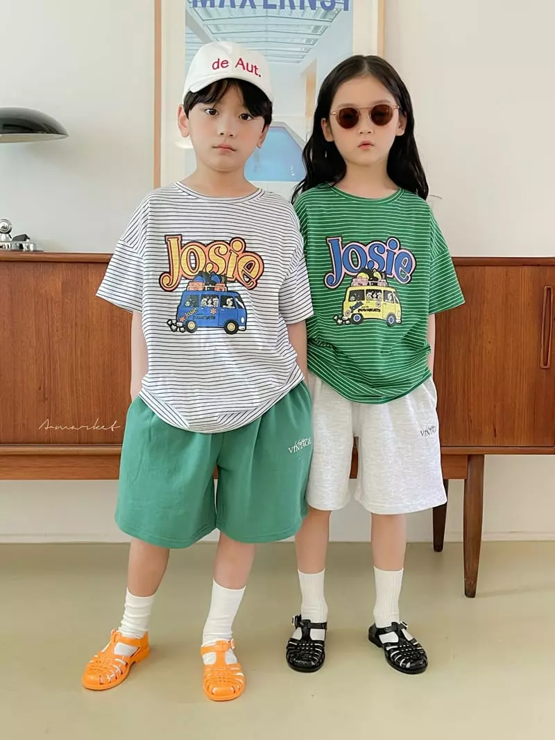 a-Market - Korean Children Fashion - #toddlerclothing - Joshua Stripes Tee - 10