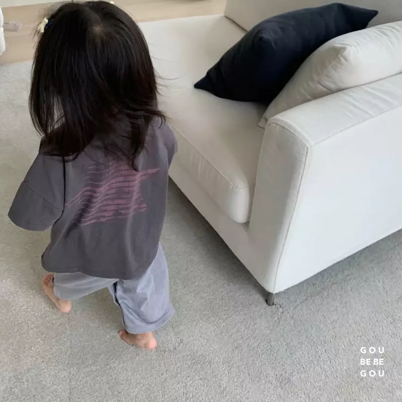 go;u - Korean Baby Fashion - #babylifestyle - Bebe Star Tee - 7