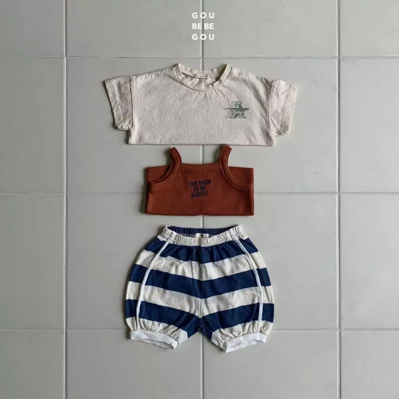 go;u - Korean Baby Fashion - #babyoninstagram - Bebe Star Tee - 8