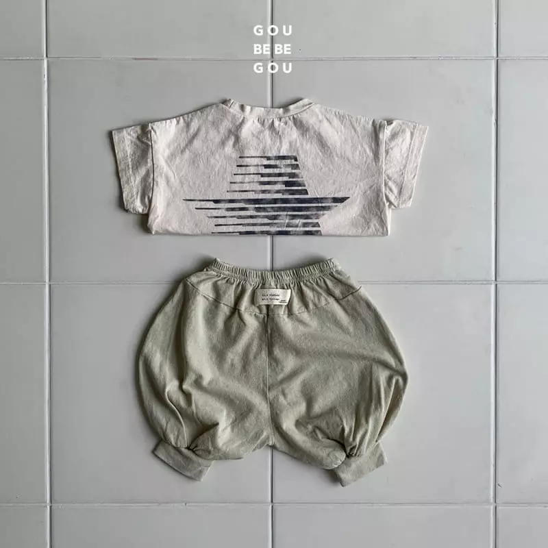 go;u - Korean Baby Fashion - #babywear - Bebe Star Tee - 12