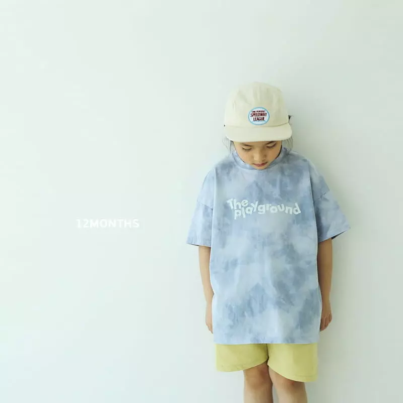 12 Month - Korean Children Fashion - #designkidswear - Water Paint Tee - 12