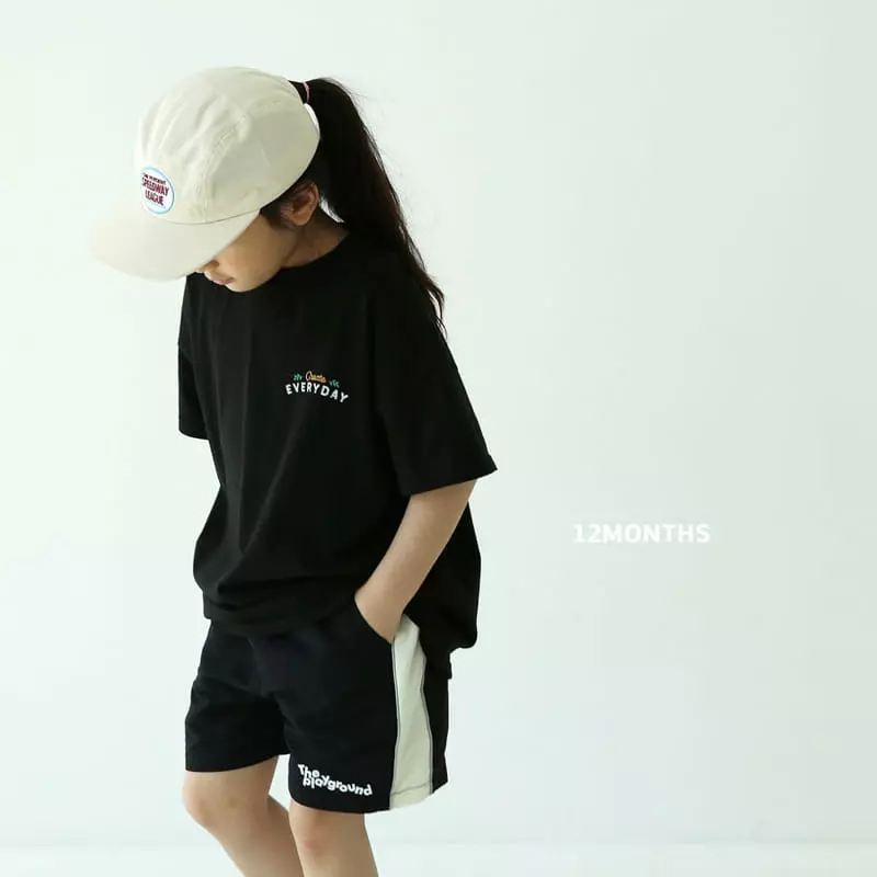 12 Month - Korean Children Fashion - #kidsstore - Everyday Tee - 7