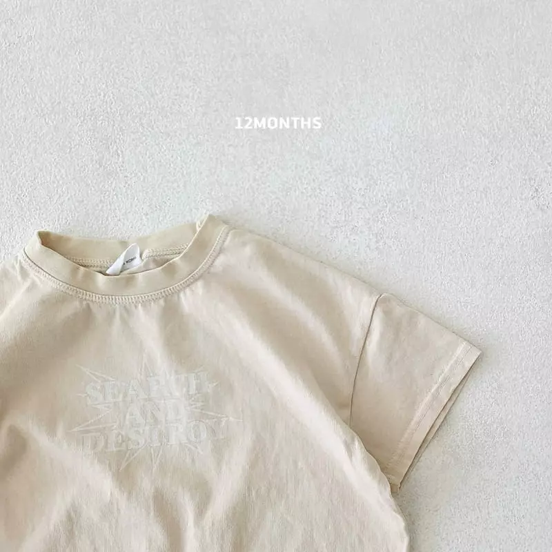 12 Month - Korean Children Fashion - #kidsstore - Pigment Tee - 3