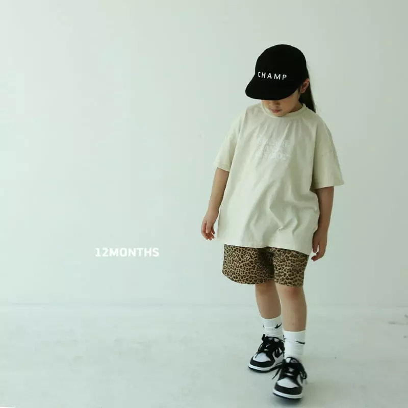 12 Month - Korean Children Fashion - #stylishchildhood - Pigment Tee - 12