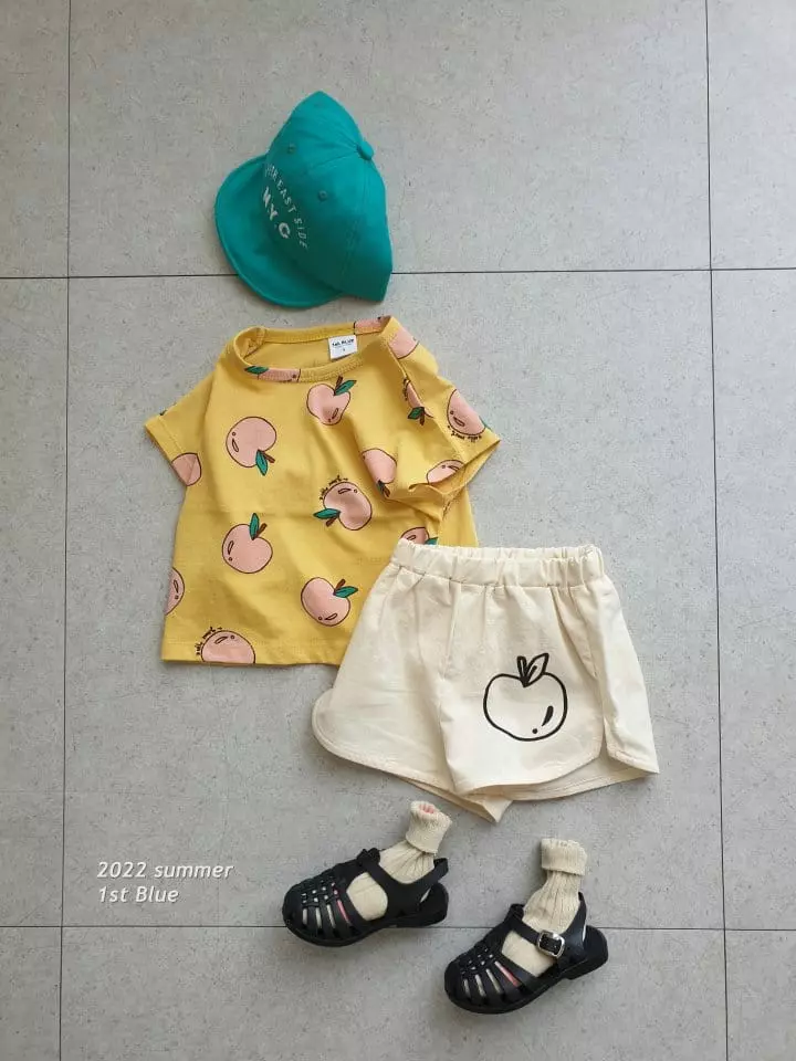 1st Blue - Korean Children Fashion - #prettylittlegirls - Summer Fruit Shorts - 2