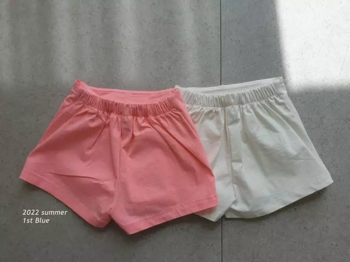 1st Blue - Korean Children Fashion - #toddlerclothing - Span Wrinkle Shorts - 7