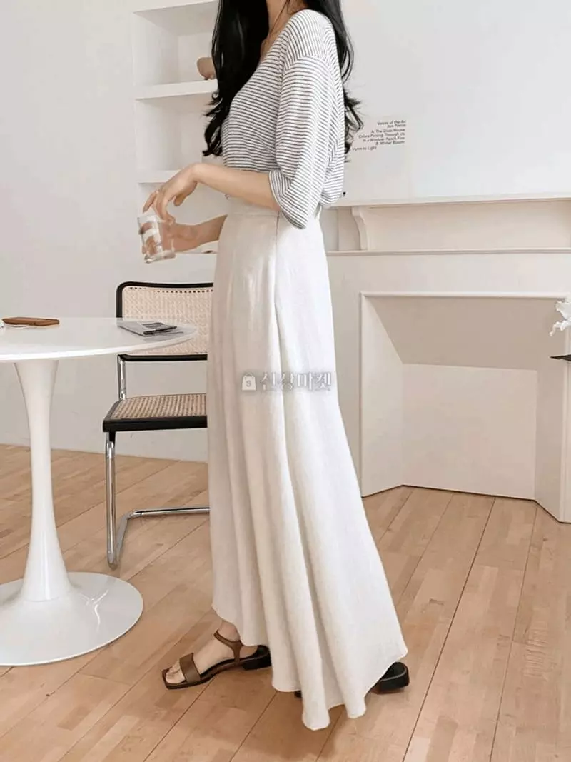 A-Me - Korean Women Fashion - #momslook - Whole Skirt - 7