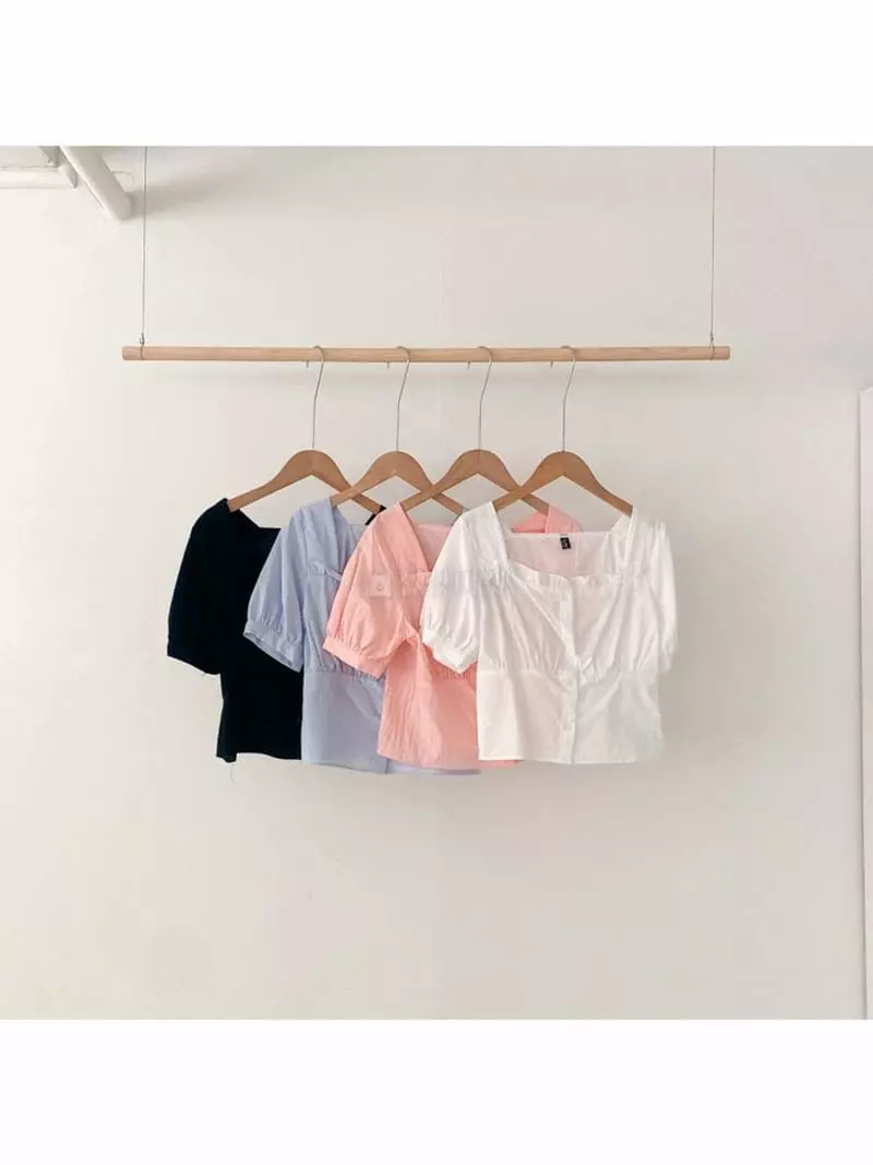 A-Me - Korean Women Fashion - #womensfashion - Haize Blouse - 4