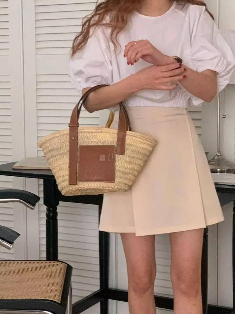 A-Me - Korean Women Fashion - #momslook - High Teen Skirt - 2