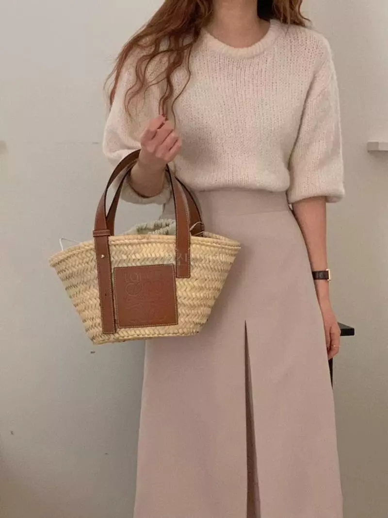 A-Me - Korean Women Fashion - #momslook - Slit Long Skirt