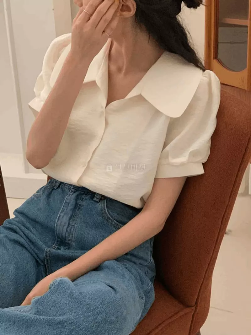 A-Me - Korean Women Fashion - #momslook - Jully Blouse - 11