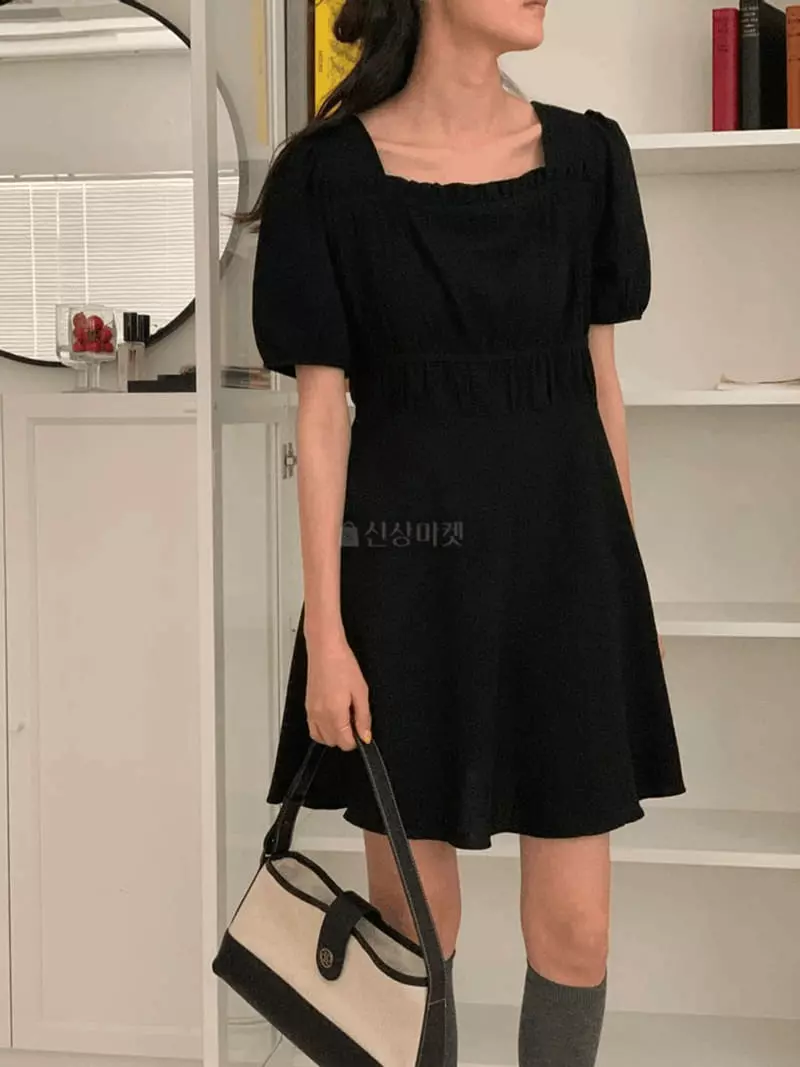 A-Me - Korean Women Fashion - #momslook - Yogurt One-piece - 8