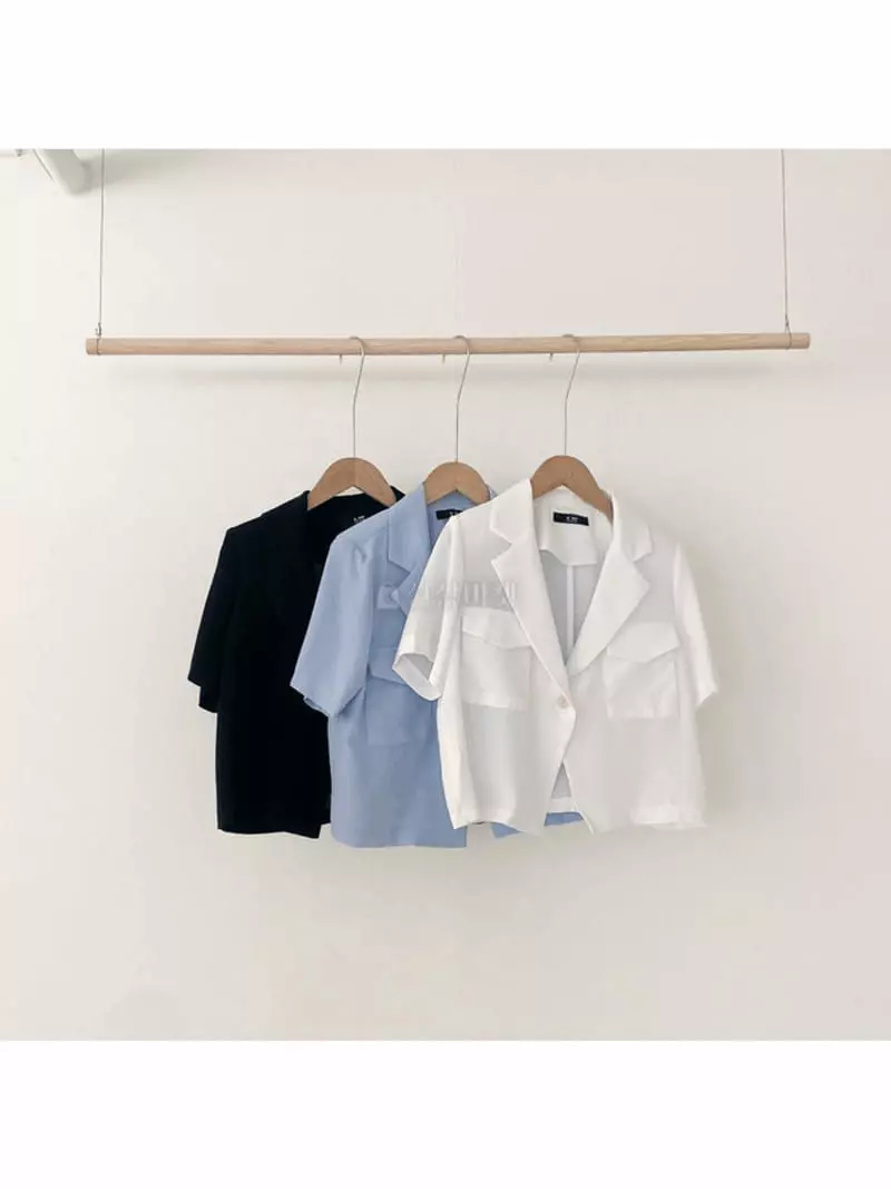 A-Me - Korean Women Fashion - #thelittlethings - Ice Jakcet - 4
