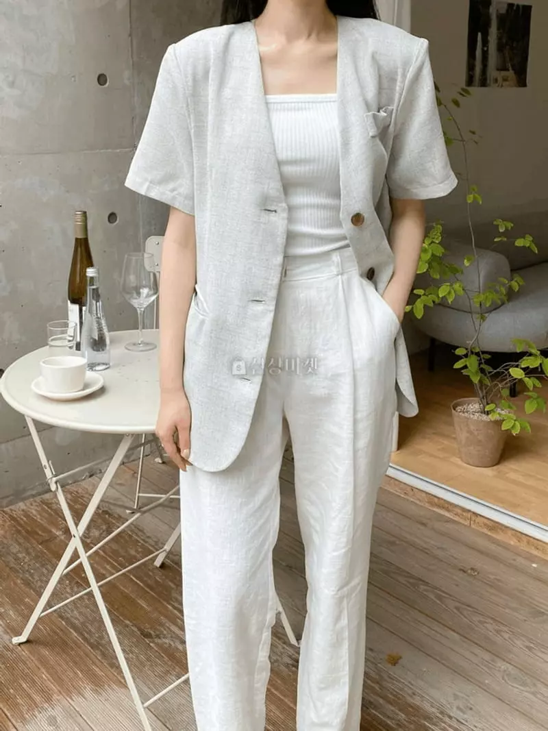 A-Me - Korean Women Fashion - #momslook - Bani Jacket - 12