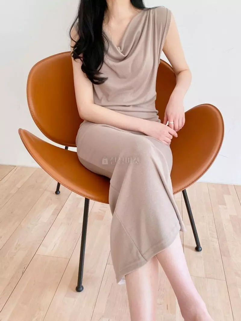 A-Me - Korean Women Fashion - #momslook - River One-piece - 2