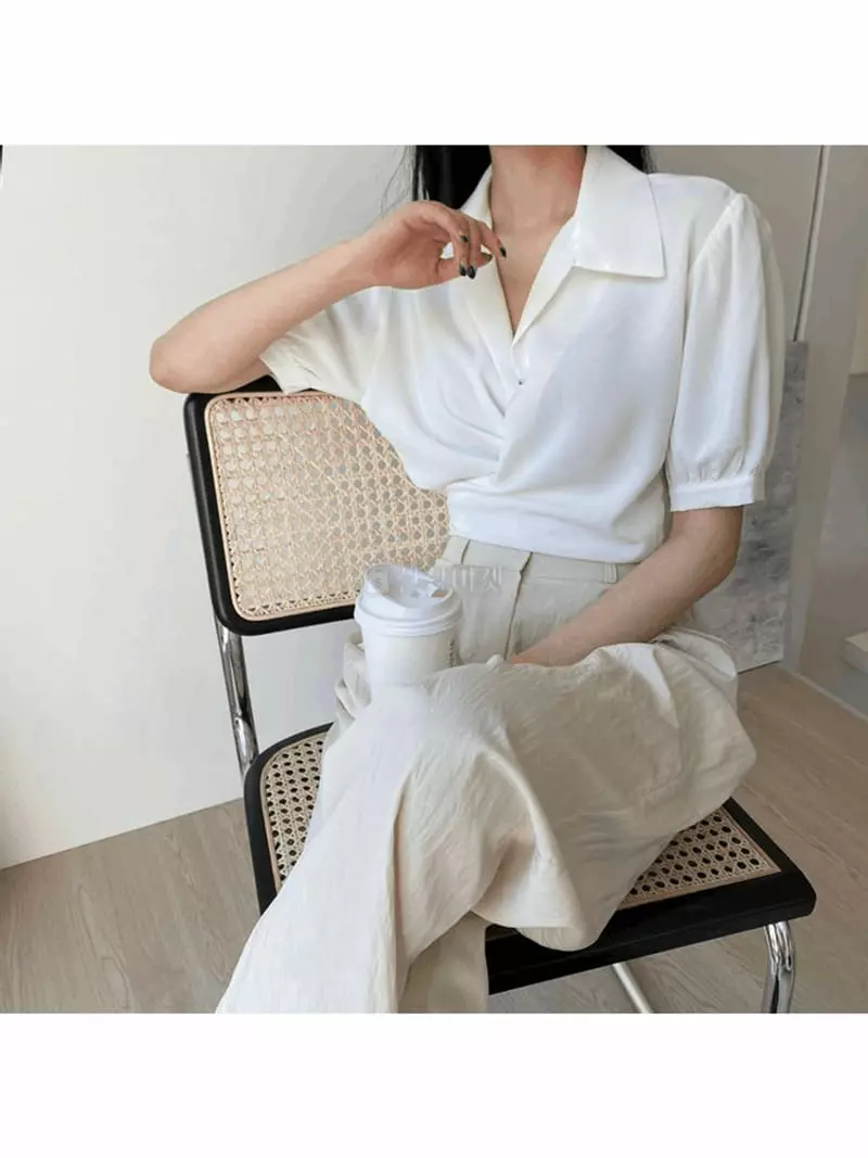 A-Me - Korean Women Fashion - #pursuepretty - Coco Blouse - 5