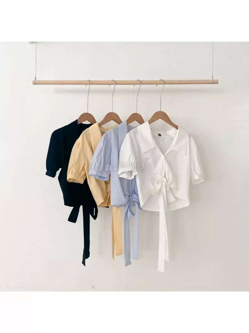 A-Me - Korean Women Fashion - #vintagekidsstyle - Cony Blouse - 4