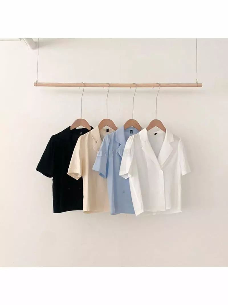 A-Me - Korean Women Fashion - #pursuepretty - Double Blouse - 4