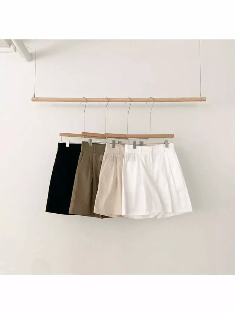 A-Me - Korean Women Fashion - #shopsmall - Half Shorts - 9