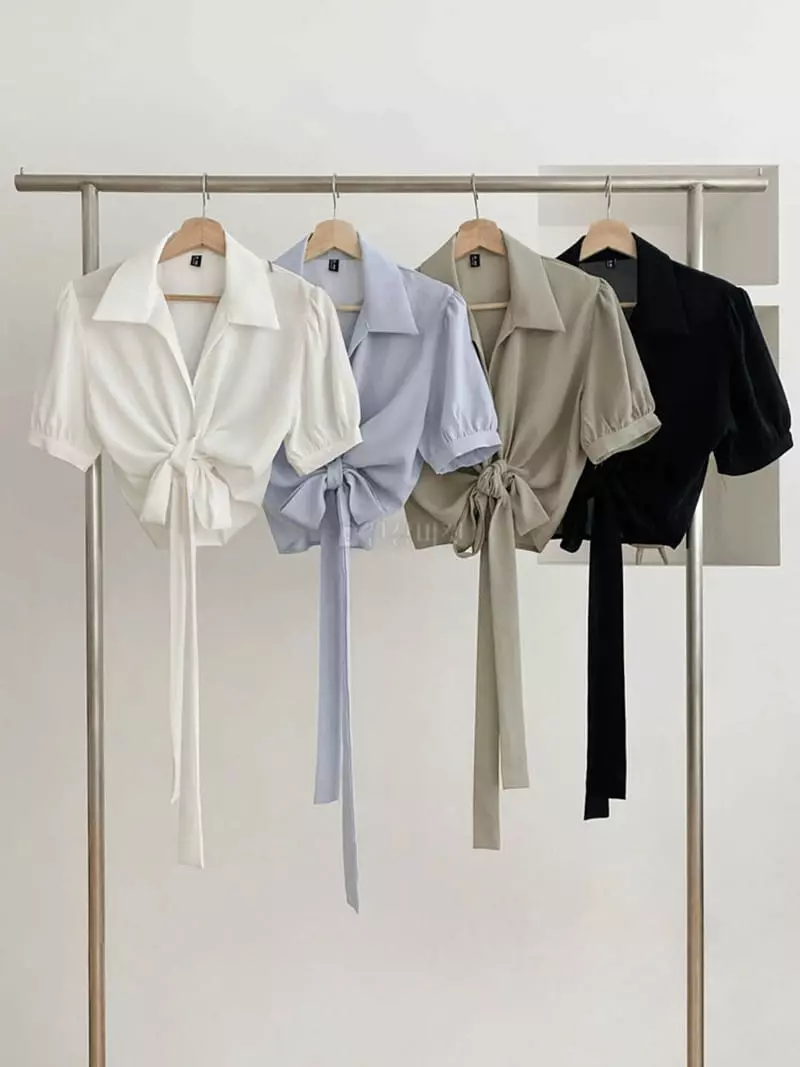 A-Me - Korean Women Fashion - #thatsdarling - Coco Blouse - 9