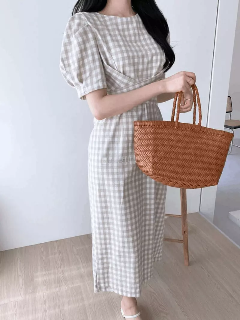 A-Me - Korean Women Fashion - #thatsdarling - Twist One-piece - 5