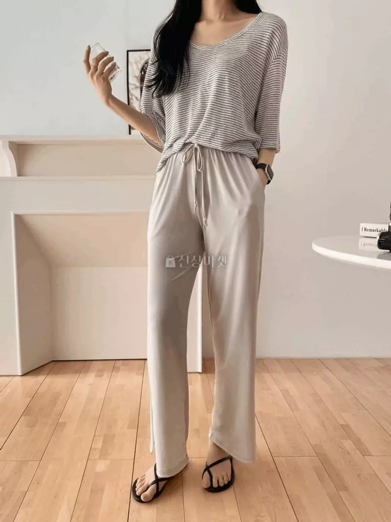 A-Me - Korean Women Fashion - #vintageinspired - Cool Pants - 6