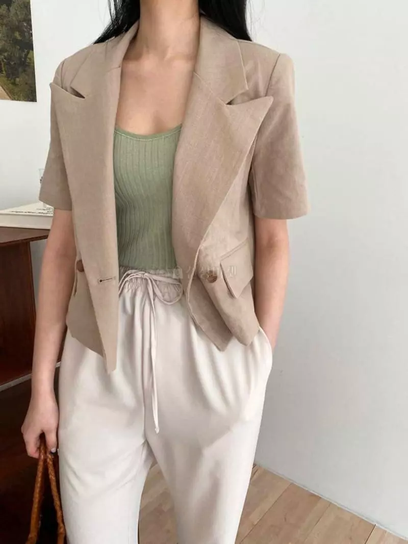 A-Me - Korean Women Fashion - #vintageinspired - Day Jacket - 3
