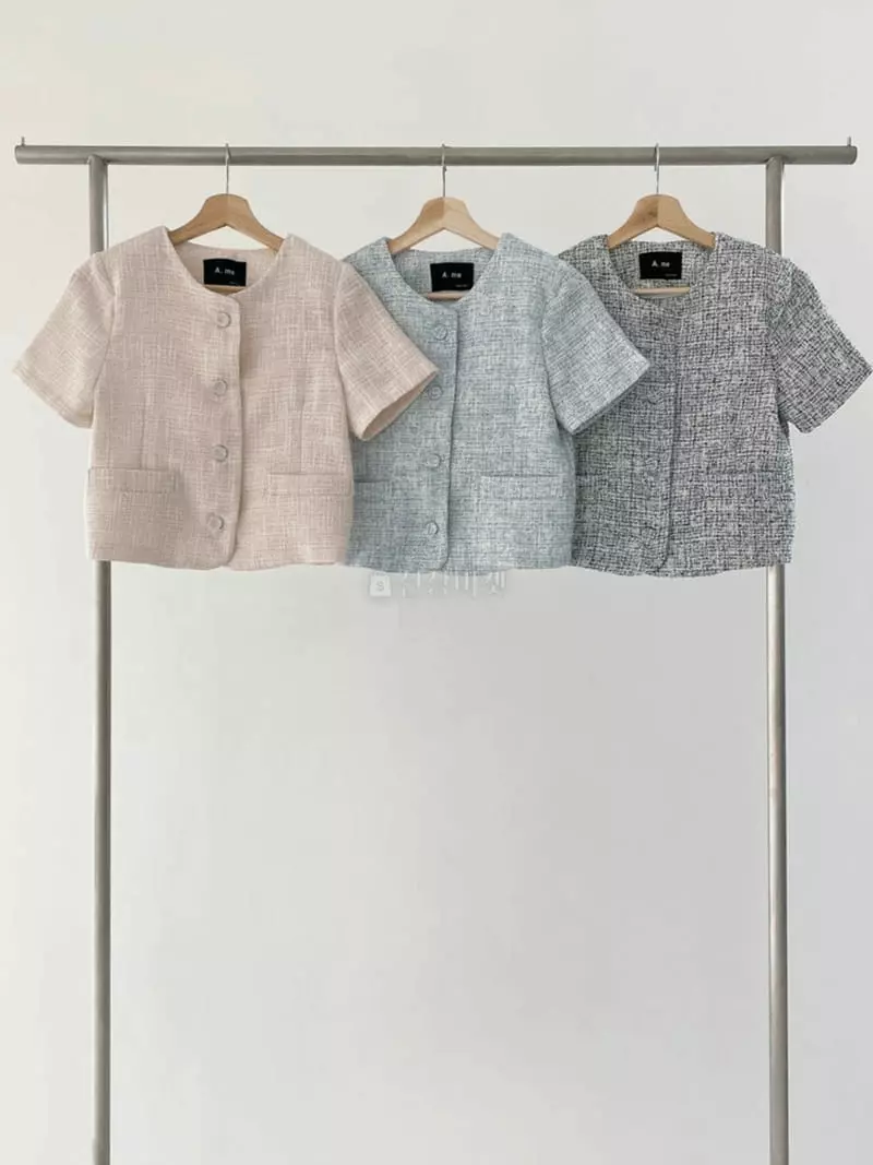 A-Me - Korean Women Fashion - #vintagekidsstyle - Twid Jacket - 9