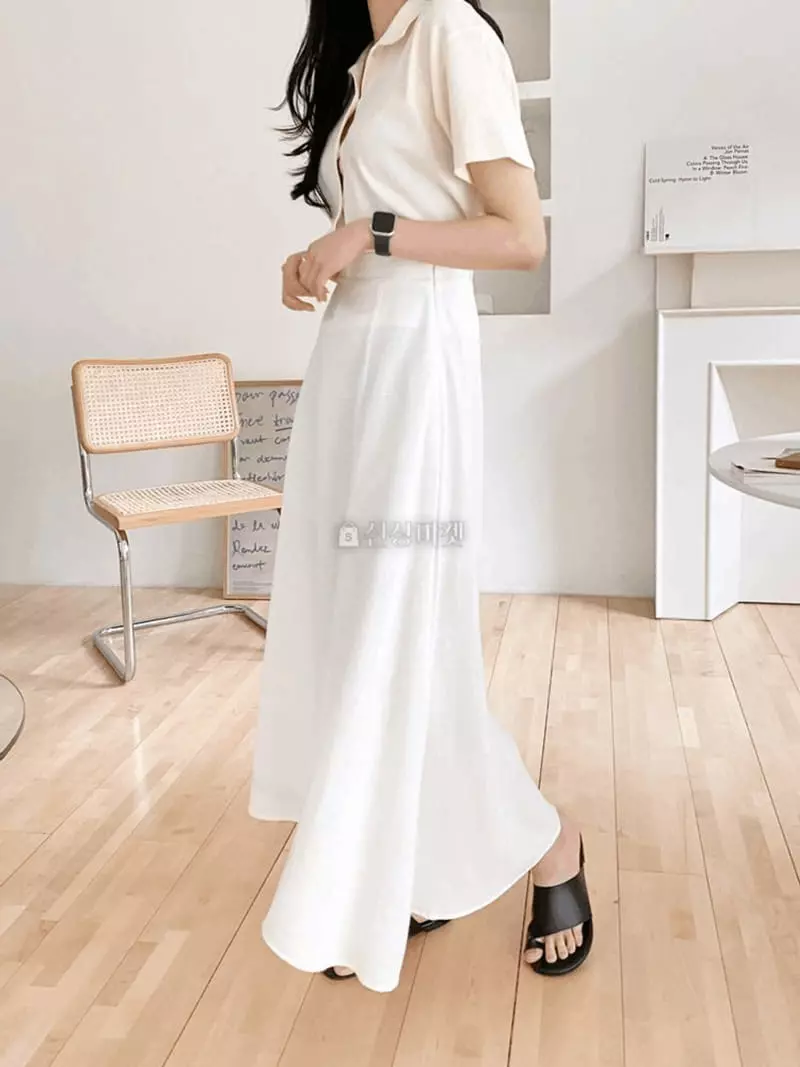 A-Me - Korean Women Fashion - #womensfashion - Whole Skirt - 10