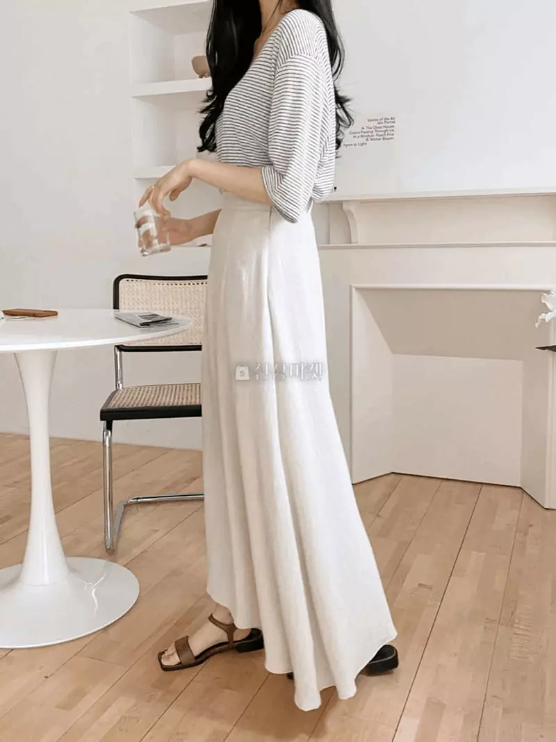 A-Me - Korean Women Fashion - #womensfashion - Whole Skirt - 12