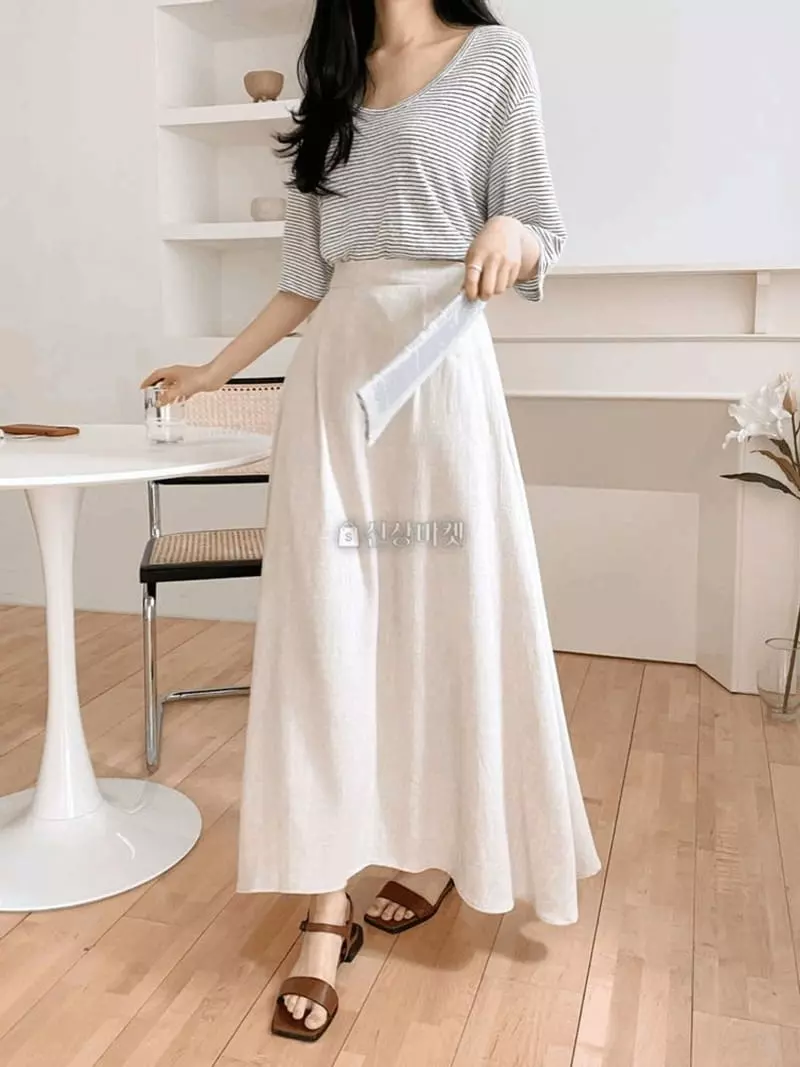 A-Me - Korean Women Fashion - #womensfashion - Whole Skirt - 6