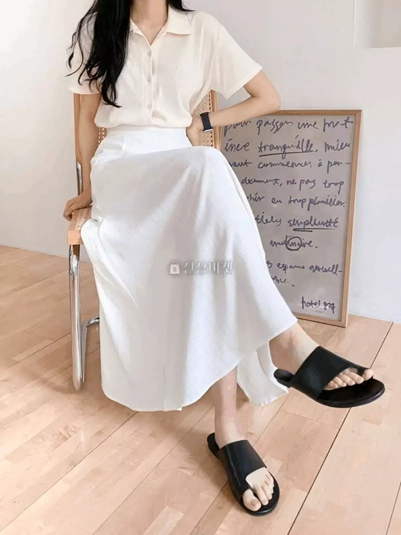 A-Me - Korean Women Fashion - #womensfashion - Whole Skirt - 8