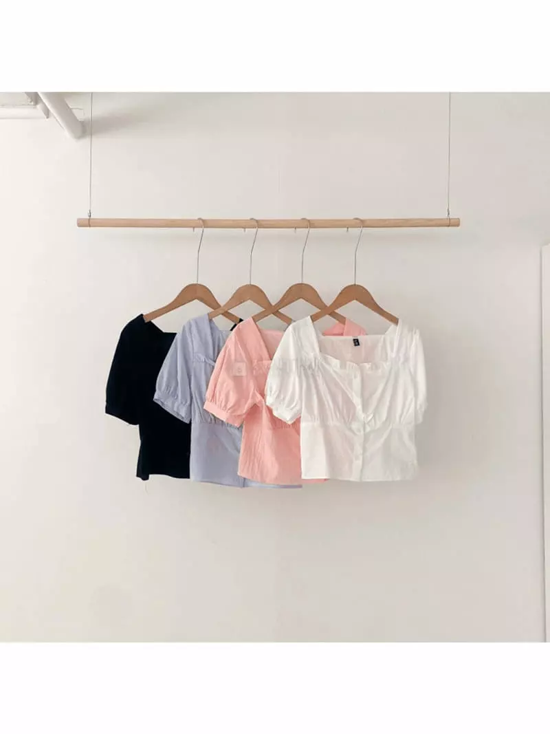 A-Me - Korean Women Fashion - #womensfashion - Haize Blouse - 9