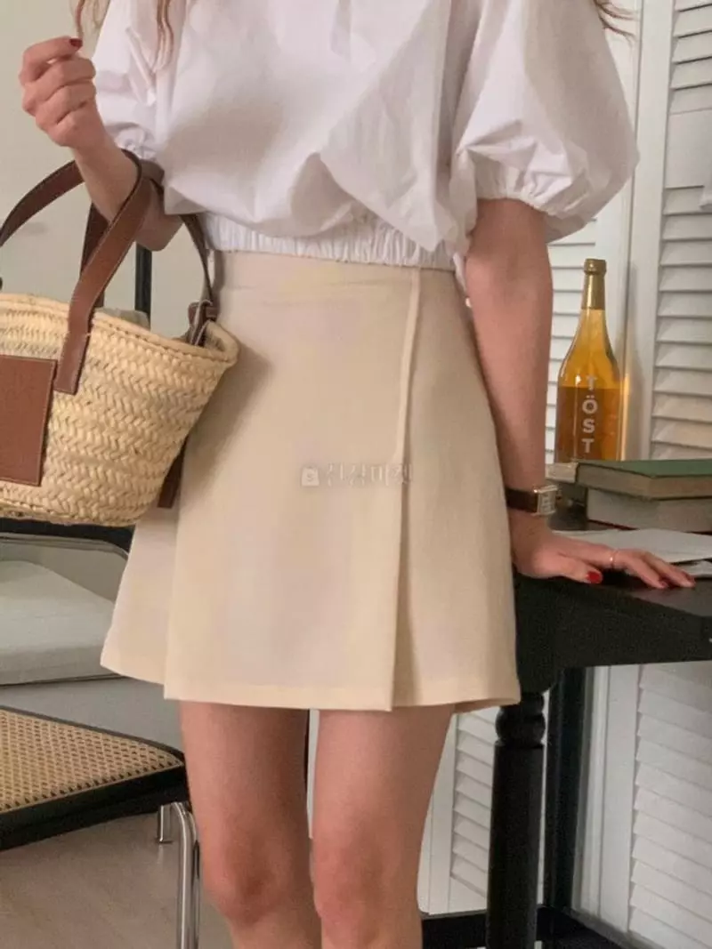 A-Me - Korean Women Fashion - #womensfashion - High Teen Skirt