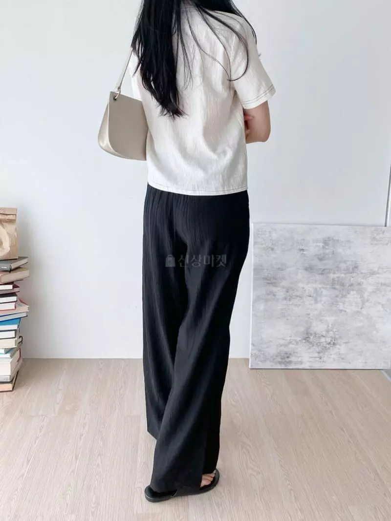 A-Me - Korean Women Fashion - #womensfashion - Pocket Shirt - 2