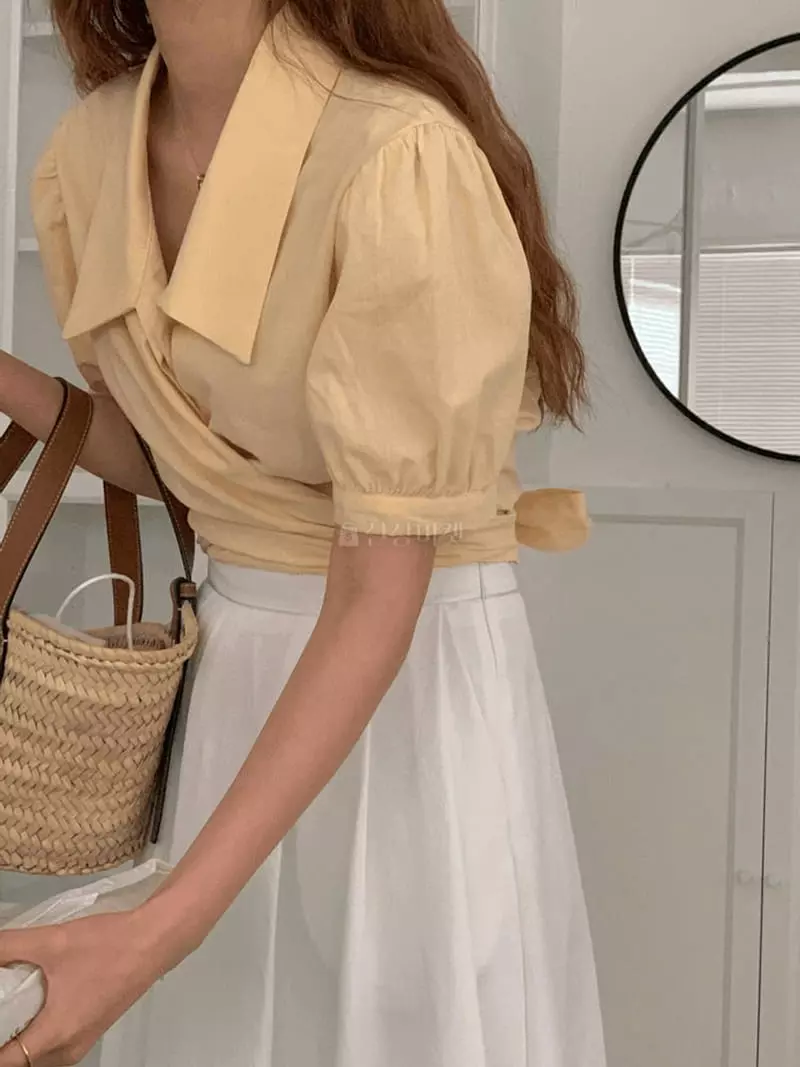 A-Me - Korean Women Fashion - #womensfashion - Cony Blouse - 11