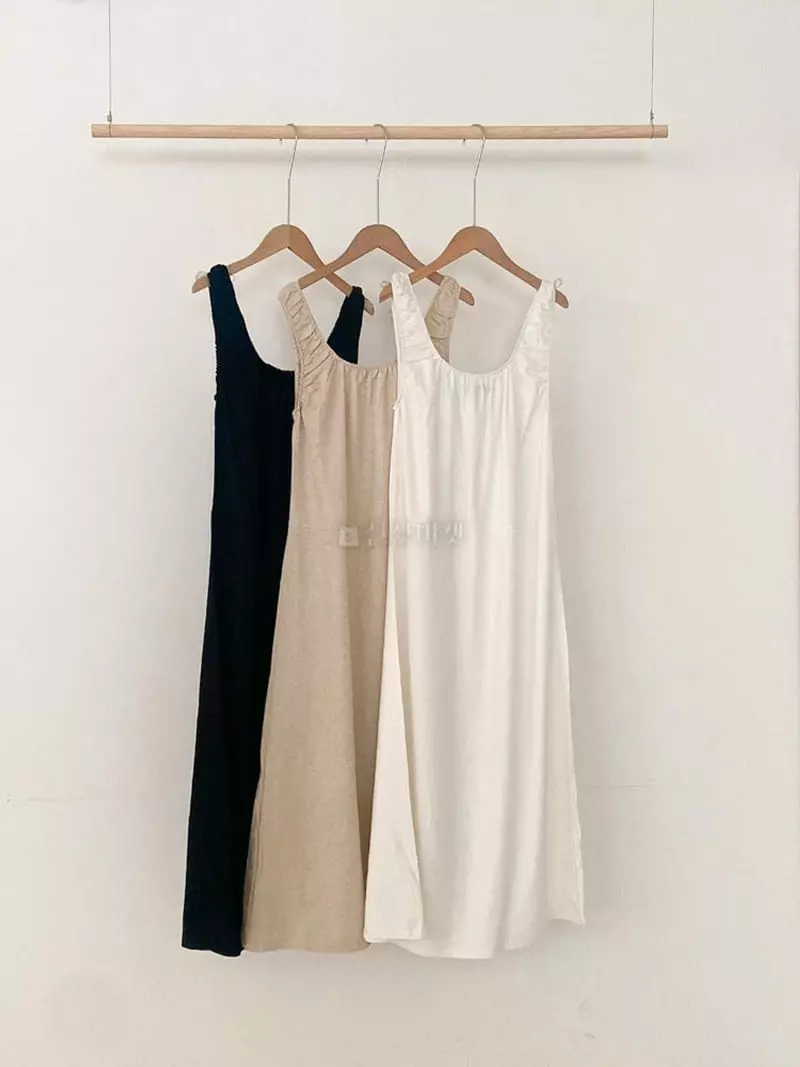 A-Me - Korean Women Fashion - #momslook - Banding One-piece - 4