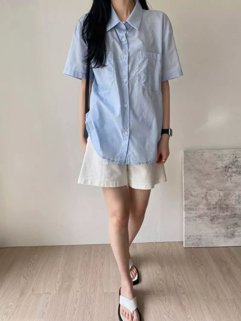 A-Me - Korean Women Fashion - #womensfashion - Milly Shirt - 2
