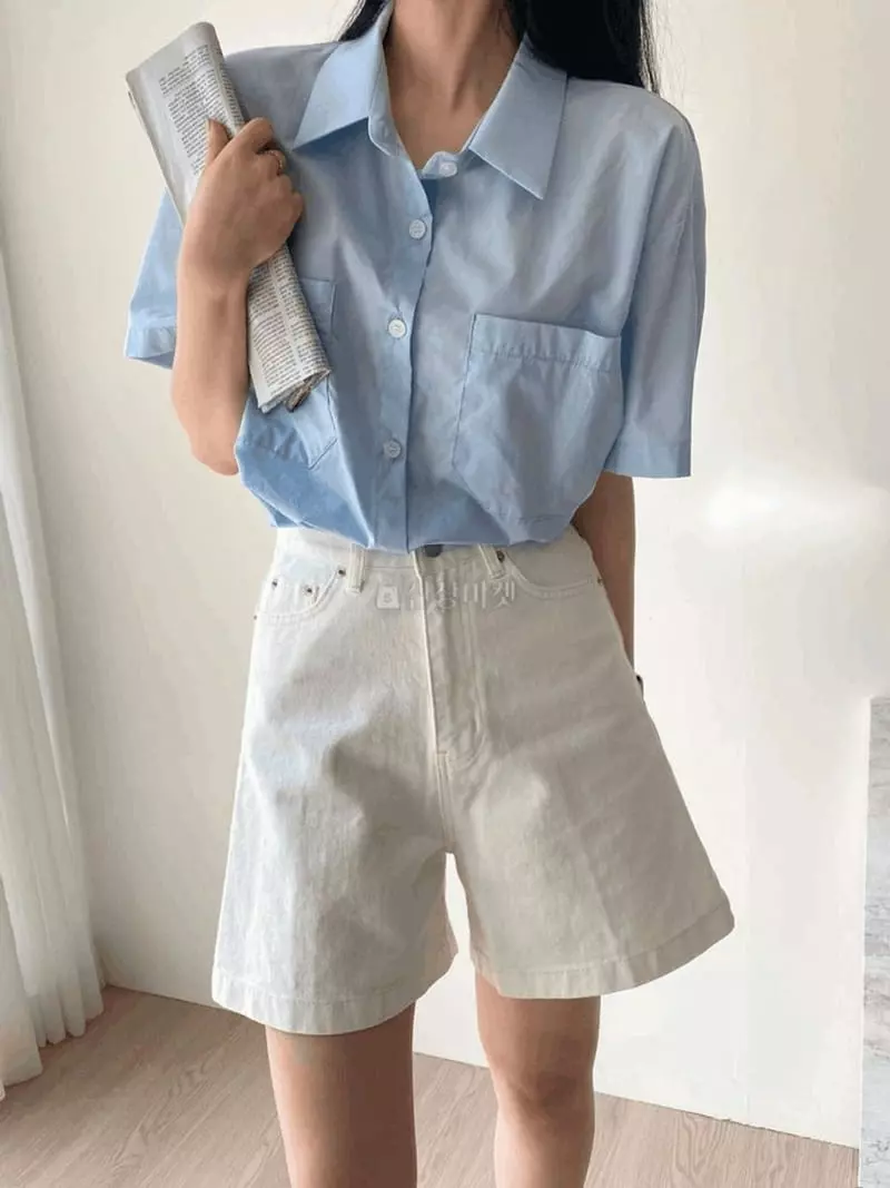 A-Me - Korean Women Fashion - #womensfashion - Milly Shirt - 8