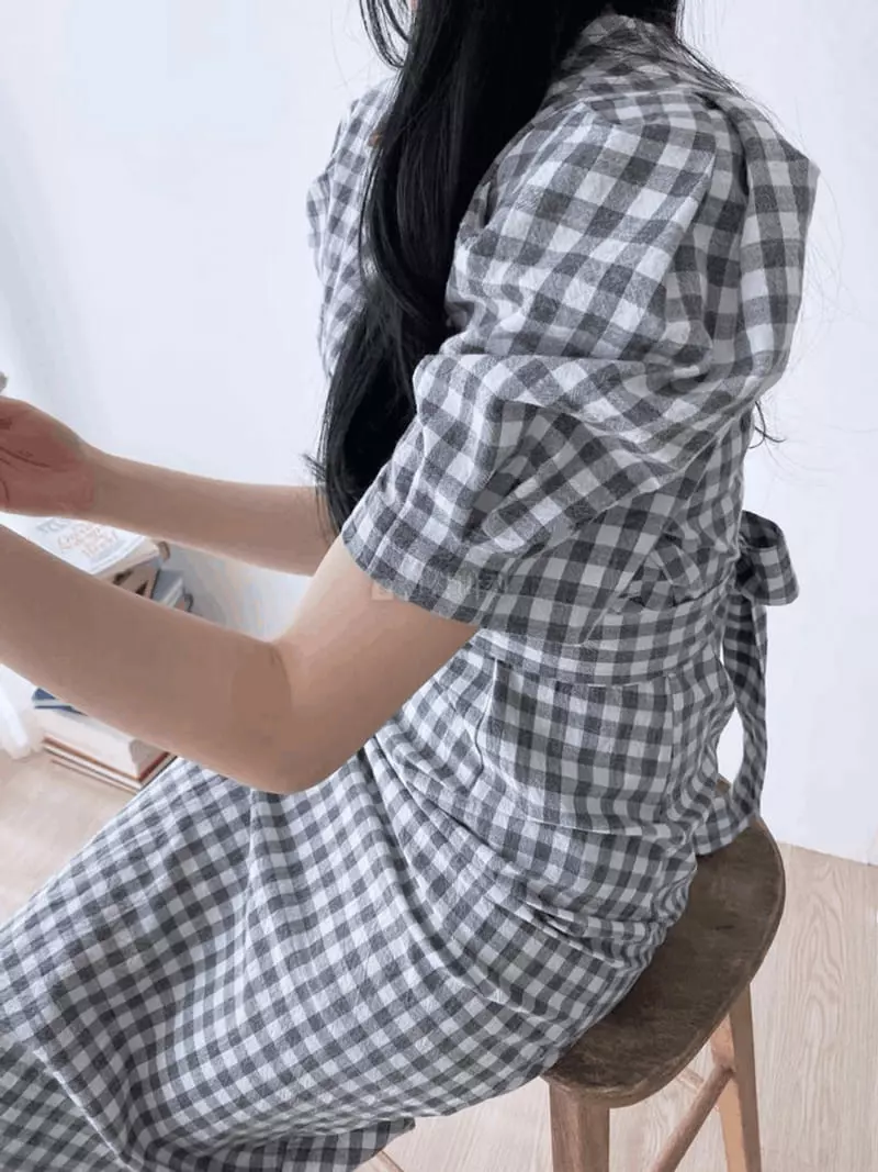 A-Me - Korean Women Fashion - #womensfashion - Twist One-piece - 8