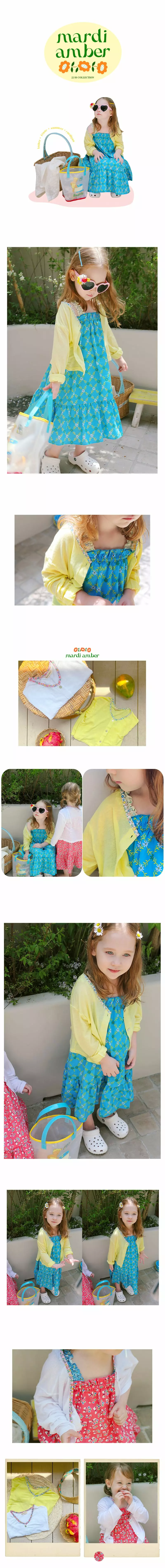 AMBER - Korean Children Fashion Brand - #designkidswear - Fran Summer Cardigan - 2