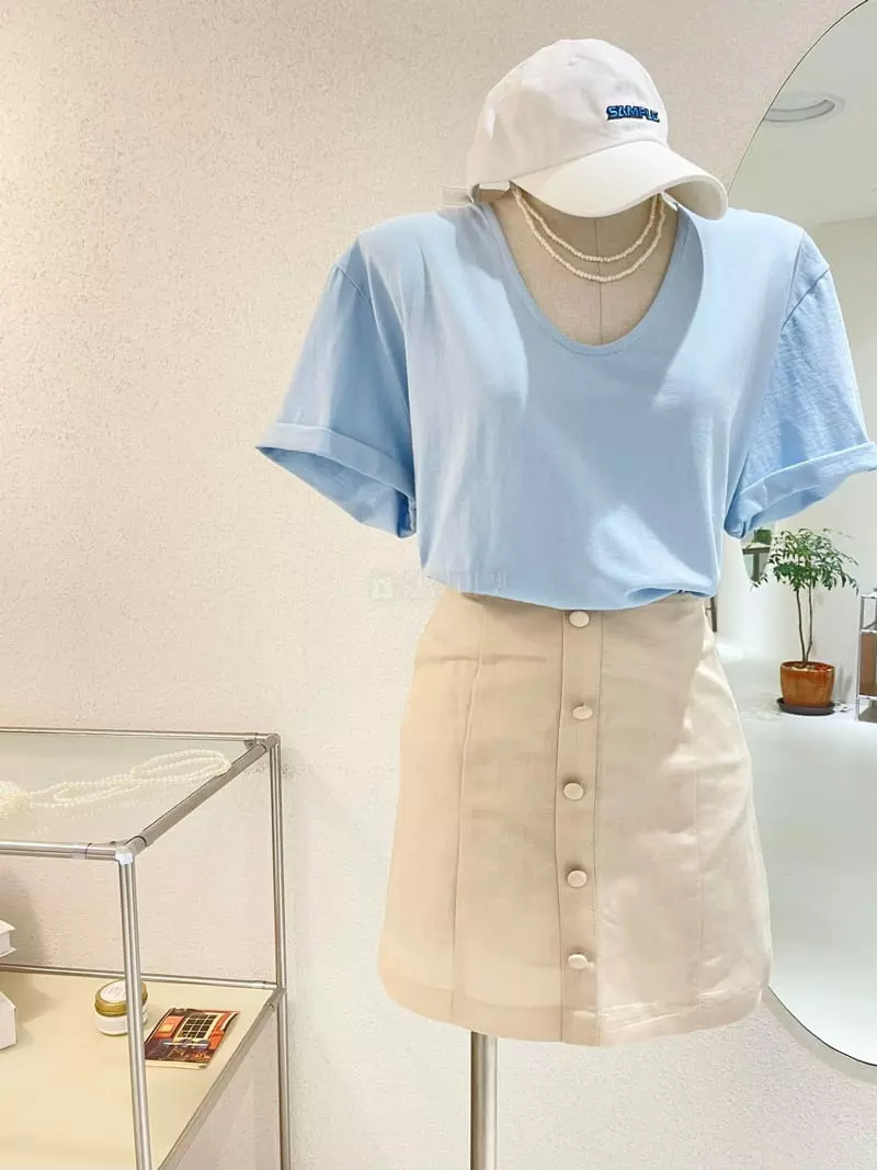 Ablering - Korean Women Fashion - #momslook - Heart Skirt - 3