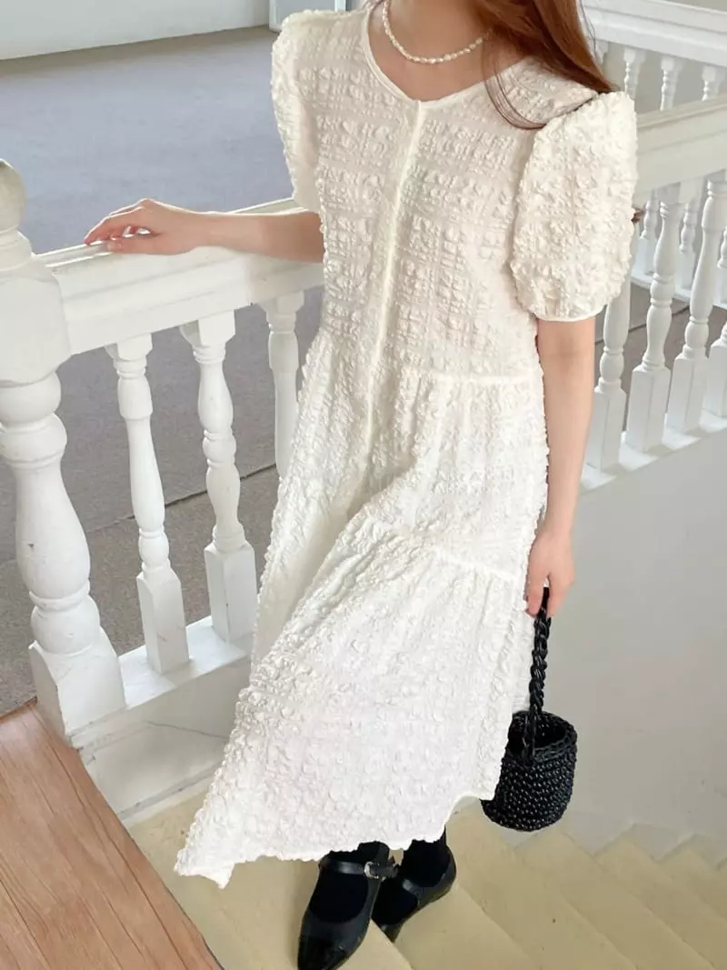 Ablering - Korean Women Fashion - #momslook - Check One-piece - 8