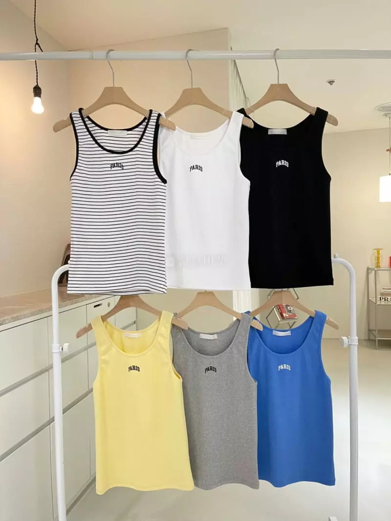 Ablering - Korean Women Fashion - #momslook - Six Sleeveless - 2