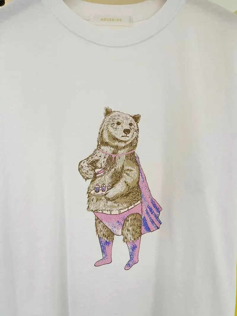 Ablering - Korean Women Fashion - #restrostyle - Super Bear Tee - 9