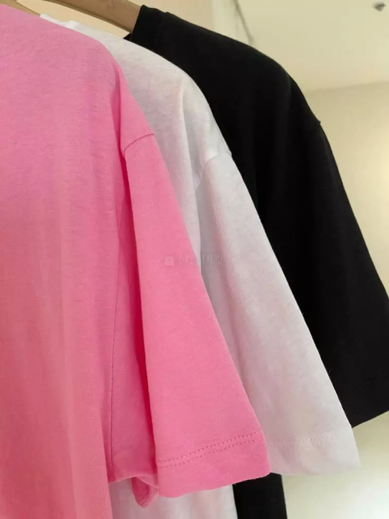 Ablering - Korean Women Fashion - #romanticstyle - Bread Tee - 9
