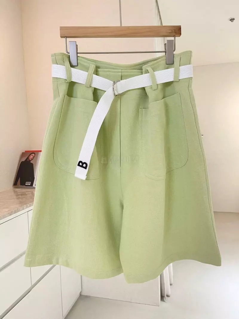 Ablering - Korean Women Fashion - #womensfashion - Tutu Shorts with Belt - 11