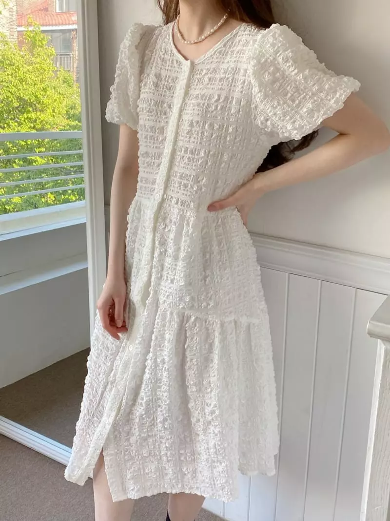 Ablering - Korean Women Fashion - #womensfashion - Check One-piece - 3