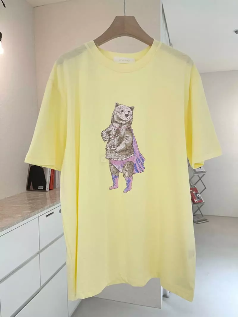 Ablering - Korean Women Fashion - #womensfashion - Super Bear Tee - 5